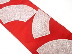 アンティーク 地紙に古典柄織り出し袋帯(着用可)